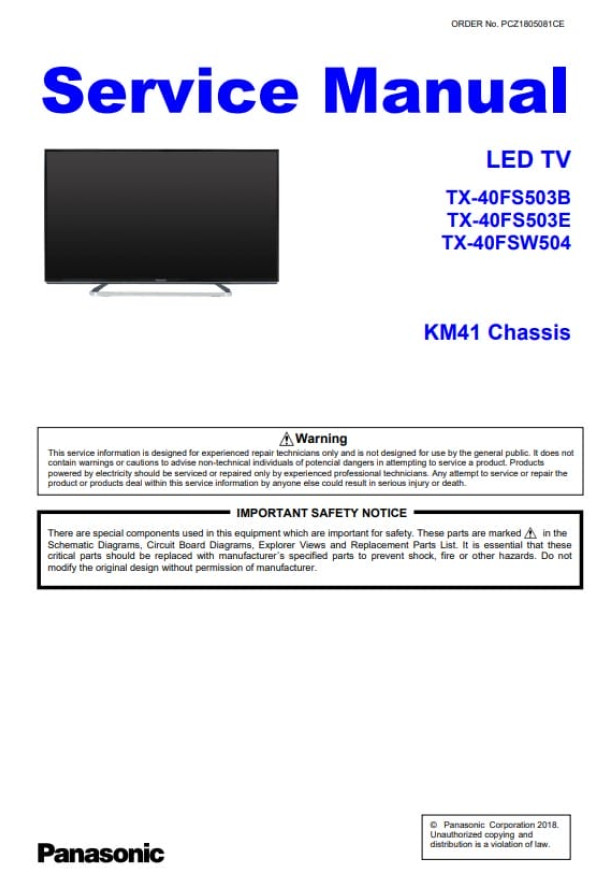 KM41_TX-40FS503B, TX-40FS503E, TX-40FSW504